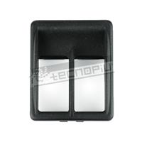 Double frame side by side for universal Push-Pull switches