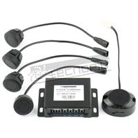 Parktronik EVO-RUBBER ANGLED rear sensor kit Ø22