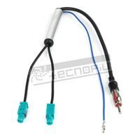Original Diversity FM antenna adapter FAKRA / DIN