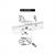 Spal axial fan 19 mm mounting bracket