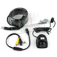 Truck side camera with cable
