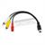 Camera adapter cable 4 PIN camera - RCA monitor
