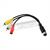 Camera adapter cable RCA camera - 4 PIN monitor
