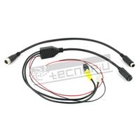 Video cable adapter set for mini-din waeco dometic predisposition