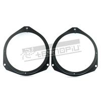 Front speaker adapters Ø165 for Alfa Fiat Iveco Opel