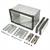 Kit fascia cestello di fissaggio 2-DIN 103 mm