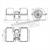 Elettroventilatore centrifugo universale 0018308708 24V per Mercedes