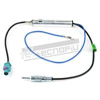 Original amplified FM antenna adapter FAKRA / DIN