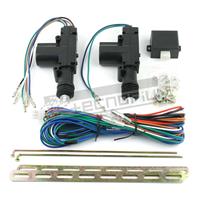 Universal central locking kit 2-door 12V