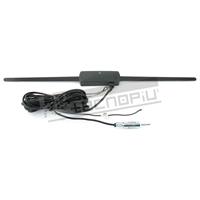Amplified glass mount FM antenna