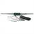 Amplified glass mount FM antenna