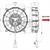 SPAL VA109-BBL330P/R/A/N-109A/SH 24V